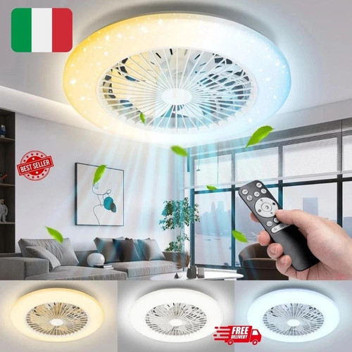 Ventilatore plafoniera led - plafoniera,