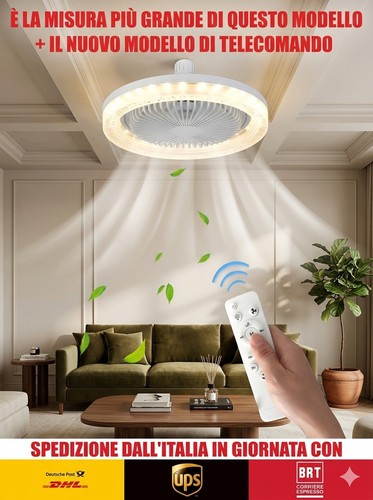 Ventilatore soffitto led - ventilatore,